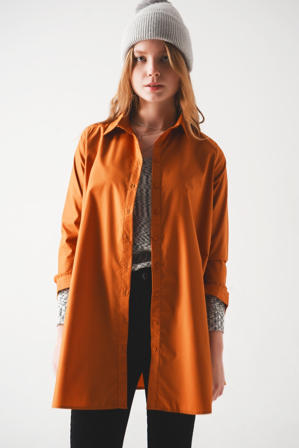 Camisa oversize en óxido de poleline