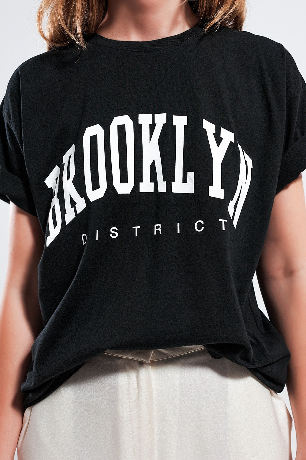 Q2 Camiseta negra Brooklyn