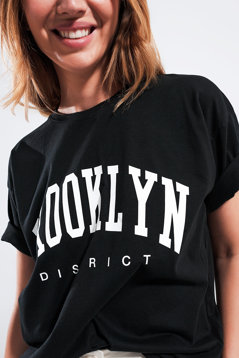 Camiseta negra Brooklyn