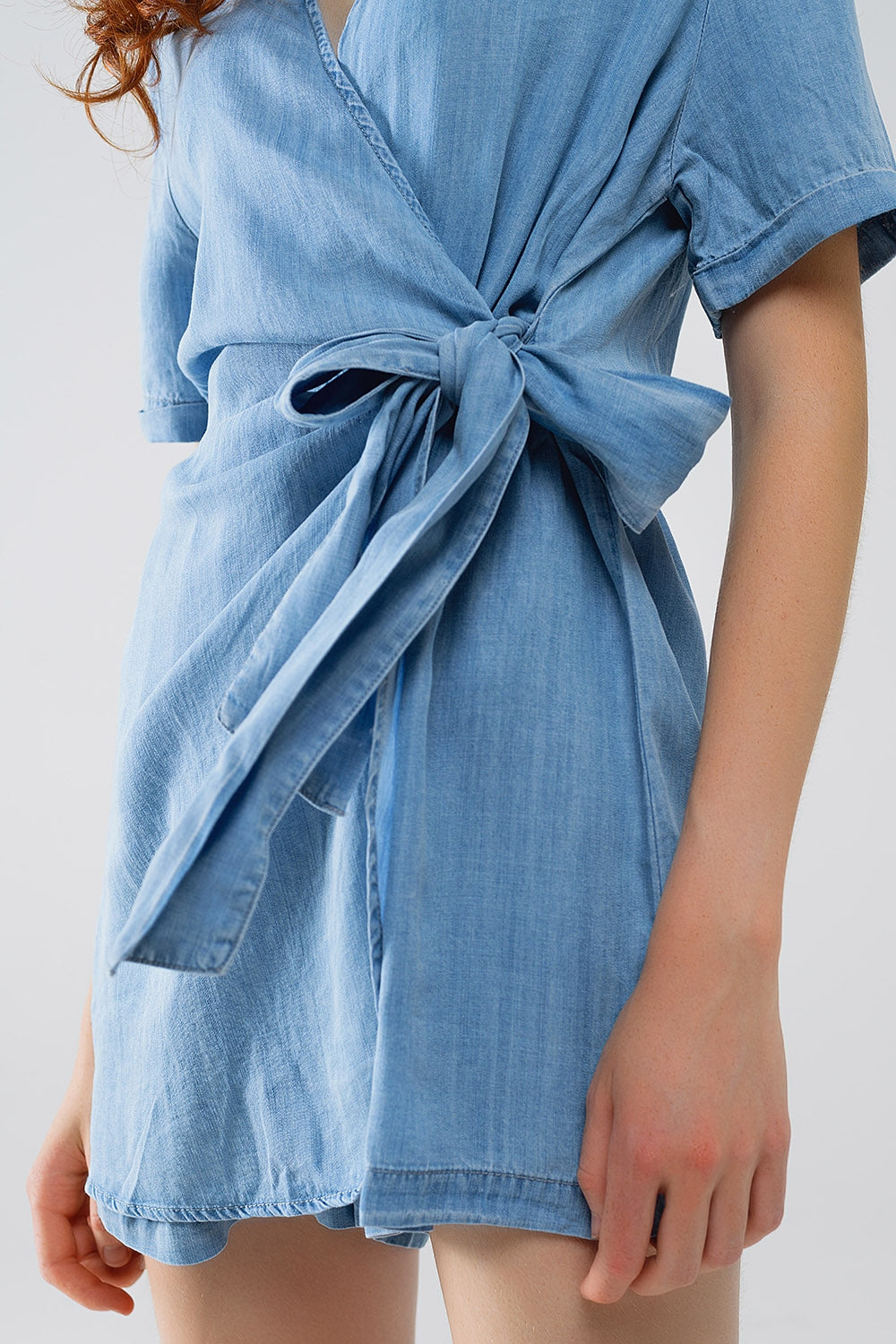 Mono de Tencel vaquero azul