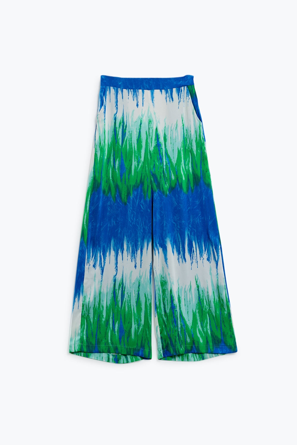 Q2 Pantalones multicolores con bolsillos laterales