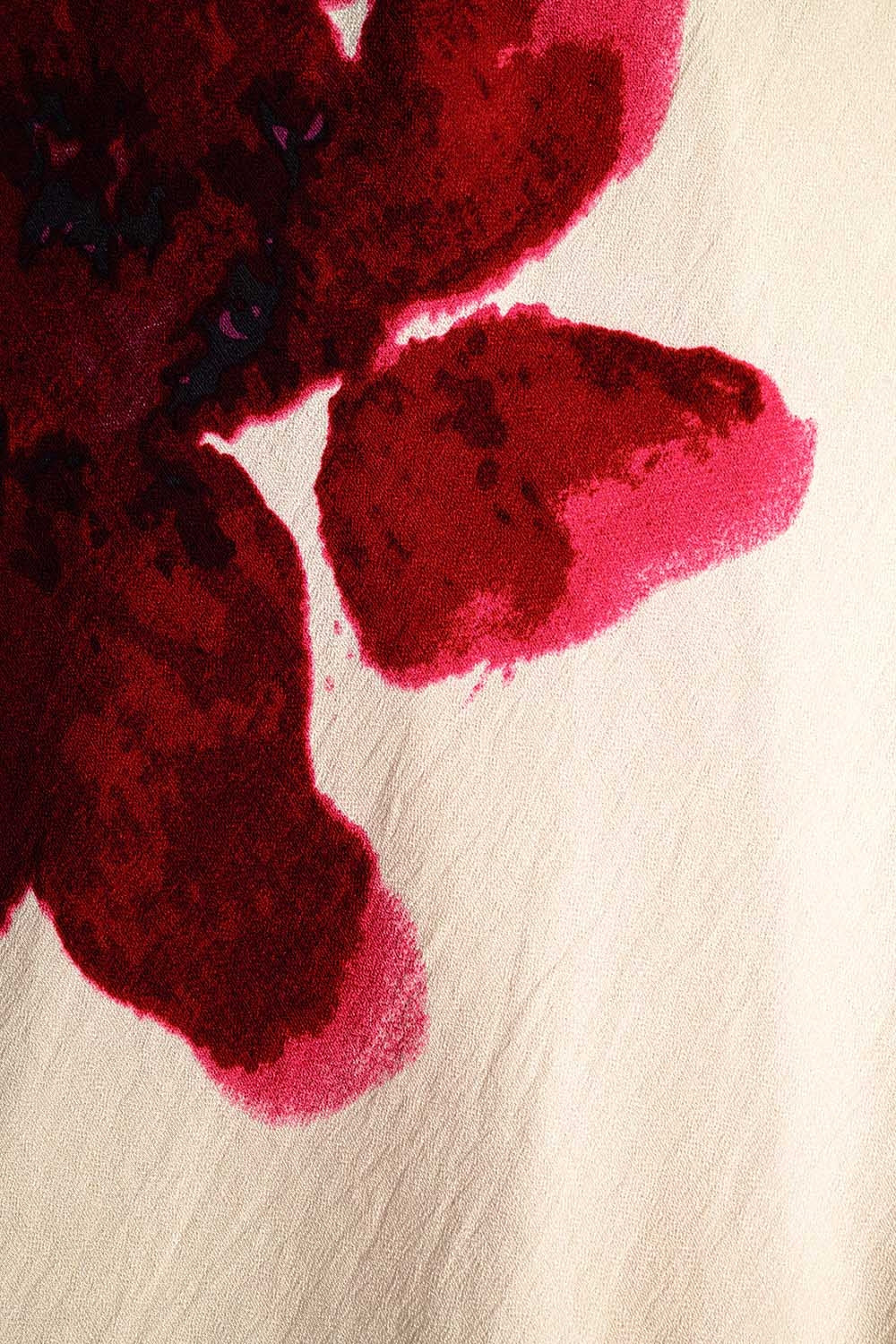 Vestido largo sin mangas con estampado floral