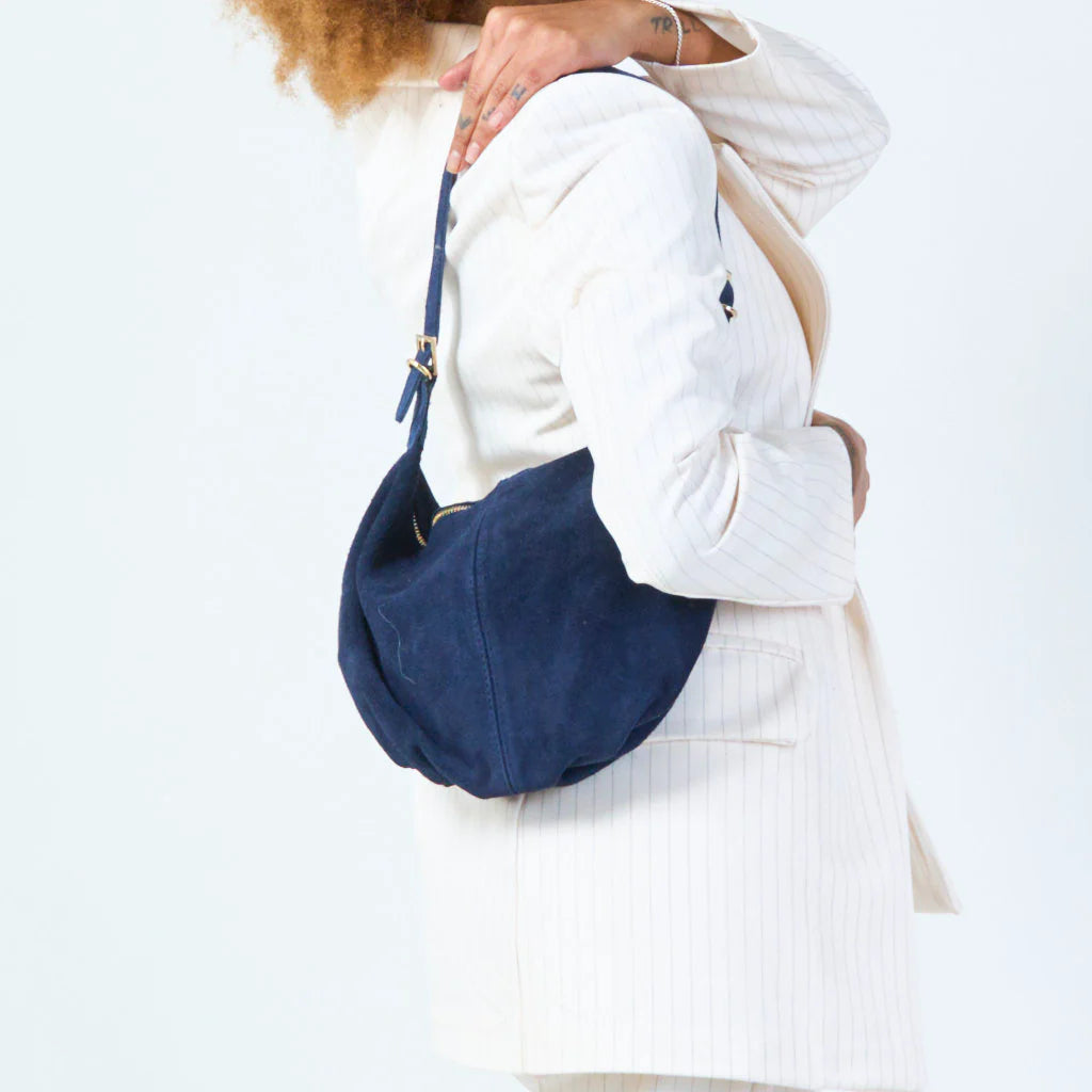 (Bolso piel en serraje