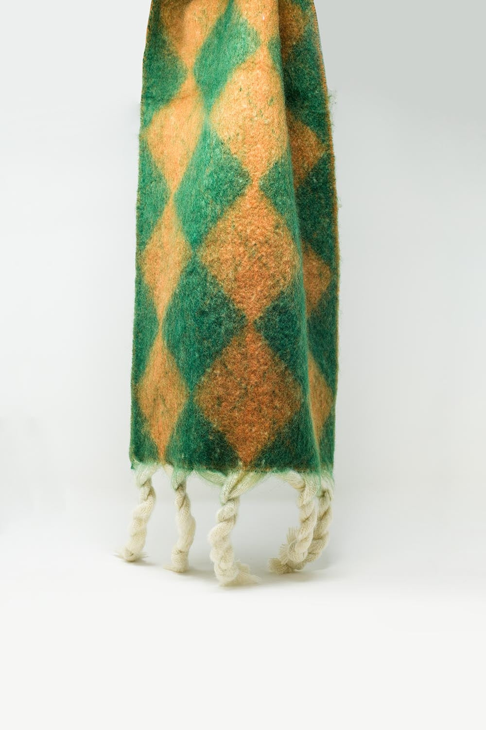 Bufanda de Argyle en Verde