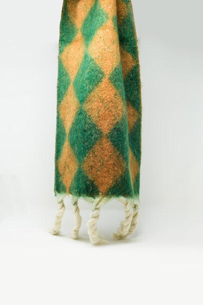 Bufanda de Argyle en Verde