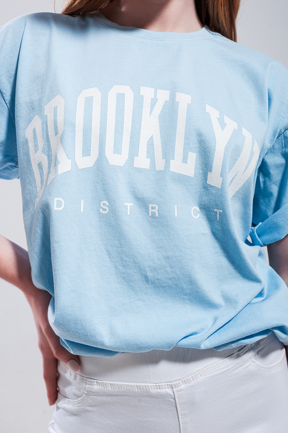 Camiseta azul Brooklyn