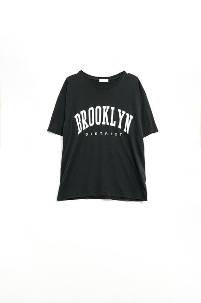 Camiseta negra Brooklyn