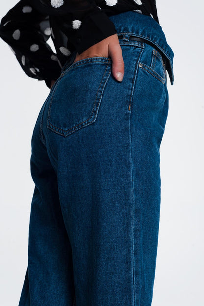 Jeans estilo paper bag