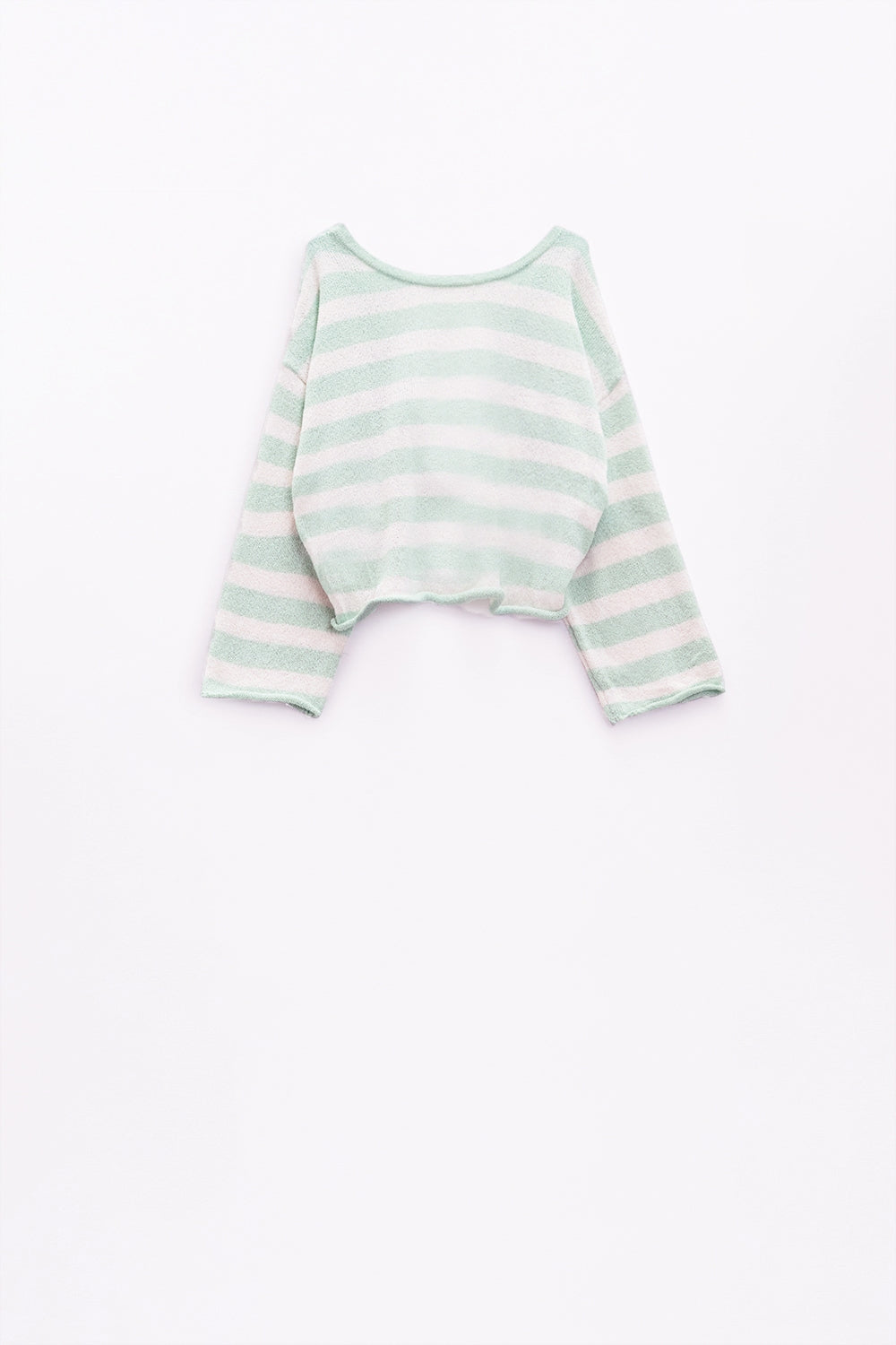 Jersey de rayas con detalle de nudo en la espalda