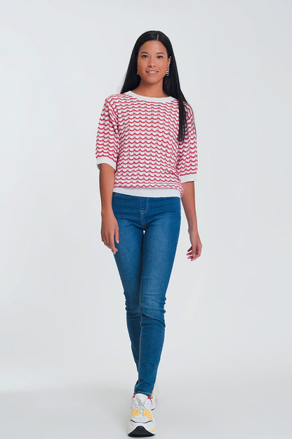 Leggings estilo vaquero con lavado oscuro