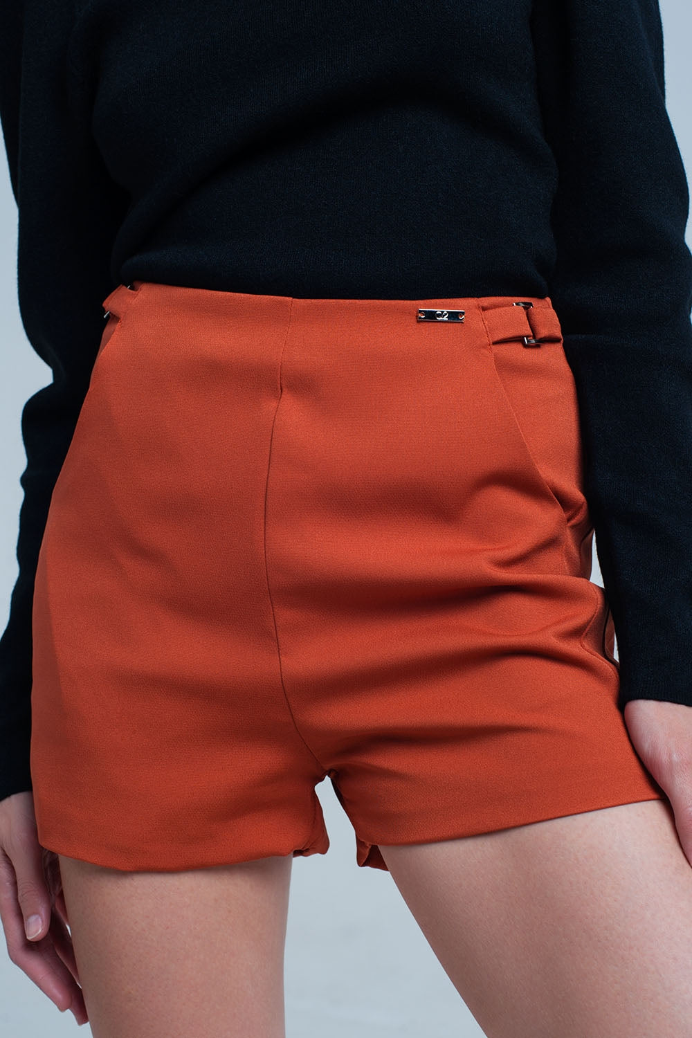 Pantalón corto naranja