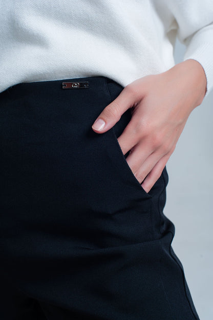 Pantalón corto negro