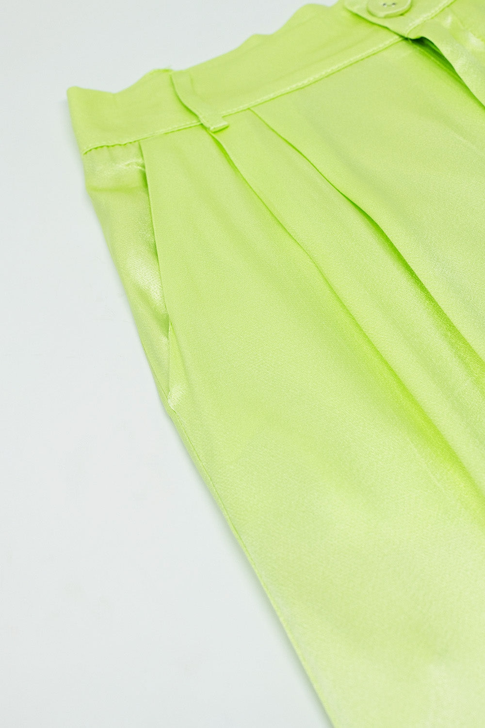 Pantalones de raso acampanados lima con bolsillos